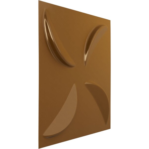 19 5/8in. W X 19 5/8in. H Pinwheel EnduraWall Decorative 3D Wall Panel Covers 2.67 Sq. Ft.